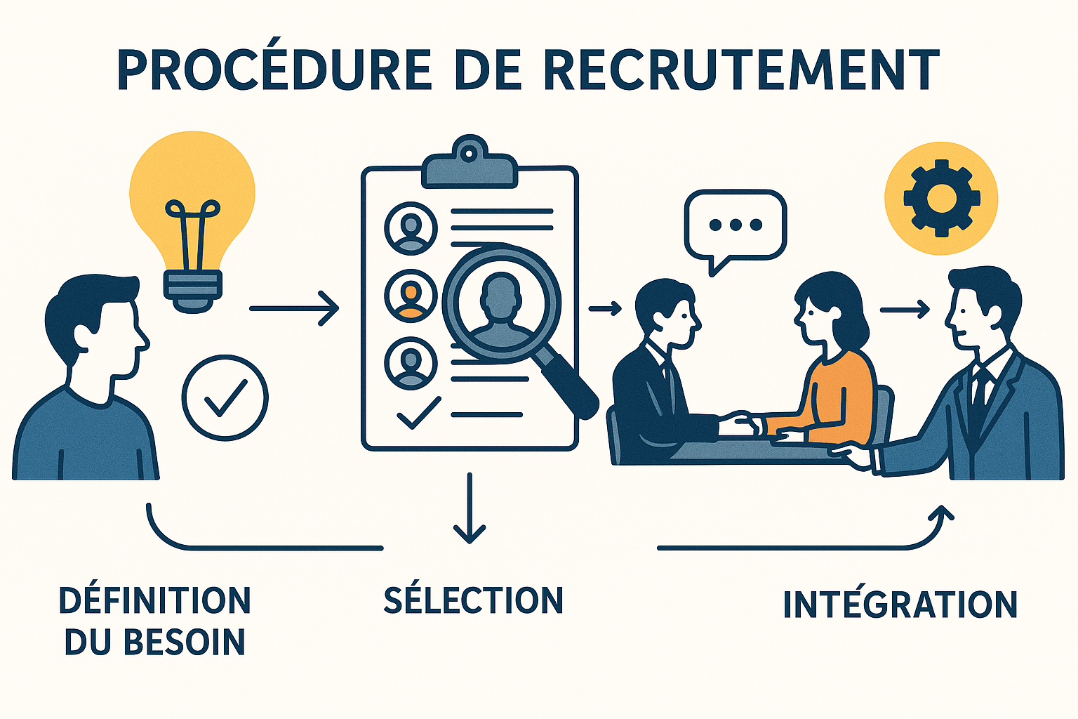 Module 1 : La procédure de recrutement (Méthodes, outils et conformité …)